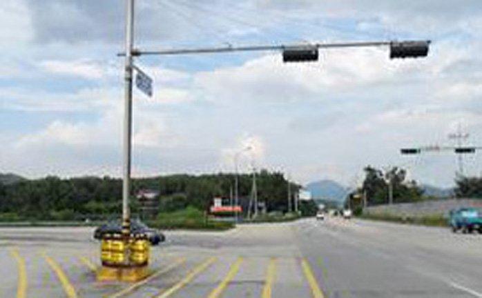 safety roller Traffic light collision risk zone